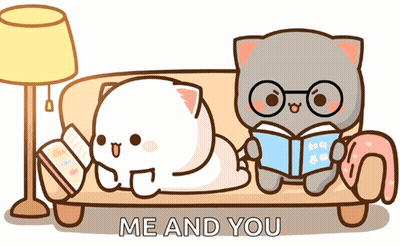 Cute Cartoon Cat Eating Corn GIF