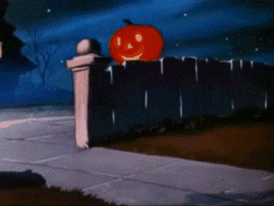 Cute Cartoon Ducks In Halloween Costumes GIF