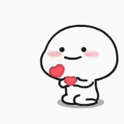 Cute Cartoon My Heart GIF