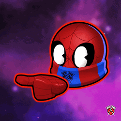 Cute Cartoon Spiderman Meme GIF