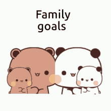Cute Cartoons Family Goal FunArt GIF