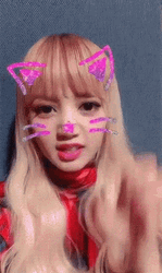 Cute Cat Effect Lisa GIF