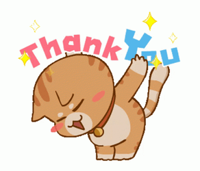 Cute Cat Taking A Bow GIF