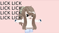 Cute Chibi Lick Sticking Tongue Out GIF