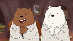 Cute Clap Ice Grizz Bear GIF