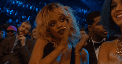 Cute Clap Rihanna GIF
