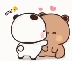 Cute Couple Sticker Kissing