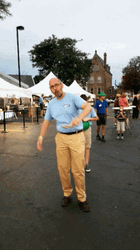 Cute Dad Joke Dab Dancing GIF