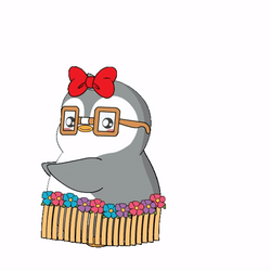 Cute Dancing Penguin Hula GIF