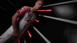 Cute Dani Olmo Heart Pumping Gesture GIF