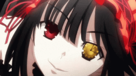 Cute Date A Live Kurumi Bleh GIF