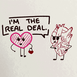 Cute Doodle Hearts GIF