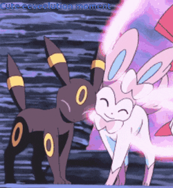 Cute Eeveelution Moment GIF