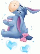 Cute Eeyore Digital Design GIF