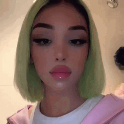 Cute Egirl Pouting GIF