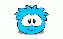 Cute Fluffy Emoji Swallow GIF