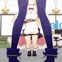 Cute Girl Bow Down GIF