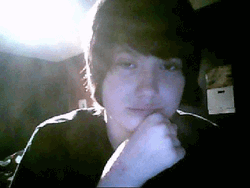 Cute Girl Camera Shy GIF