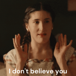 Cute Girl I Don't Believe You GIF