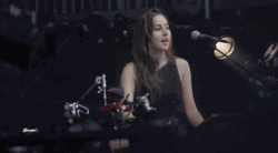 Cute Girl Shimmy Rim Shot GIF