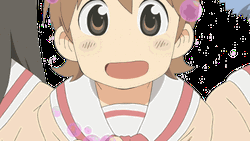 Cute Girls Of Nichijou GIF