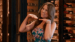 Cute Girly Smiling Out Happily GIF