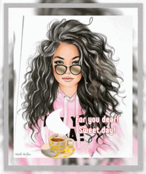 Cute Girly Sweet Day Greeting GIF