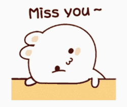 Cute Goma Peach We Miss You GIF