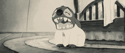 Cute Goodnight Drowsy Stitch GIF