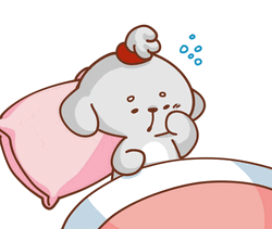 Cute Goodnight Lala Puppy GIF