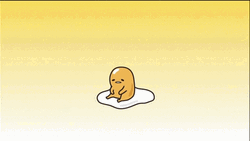 Cute Goodnight Sleepy Gudetama GIF