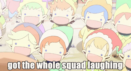 Cute Got The Whole Squad Laughing GIF