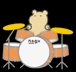 Cute Hamster Rimshot GIF