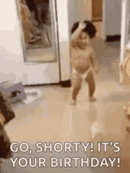 Cute Happy Birthday Boss Baby Dance Party GIF