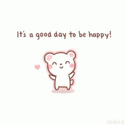 Cute Happy Good Day Greetings GIF