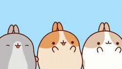 Cute Happy Kawaii Bunny GIF