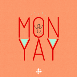 Cute Happy Monday Peach Mobile Design GIF