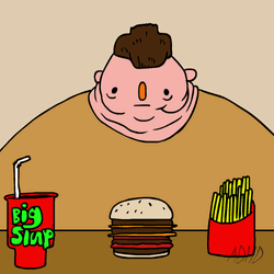 Cute Happy Phat Tuesday Fast Food Dinner GIF