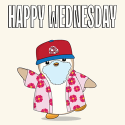 Cute Happy Wednesday Dancing Penguin Dad GIF