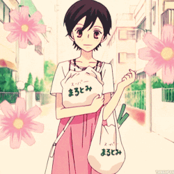 Cute Haruhi Fujioka Walking GIF
