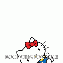 Cute Hello Kitty Bounce For You