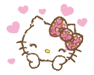 Cute Hello Kitty Sticker GIF
