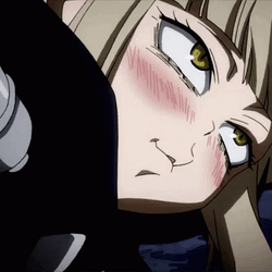 Cute Himiko Toga Chubby Face GIF