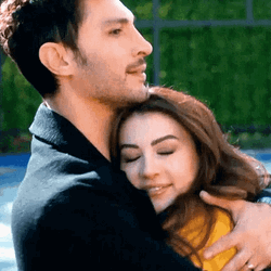 Cute Hug Eszan Couple Smiling Happy GIF