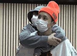 Cute Hug Koobi Kpop Idols GIF
