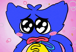 Cute Huggy Wuggy Animation GIF