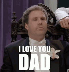 Cute I Love You Dad GIF