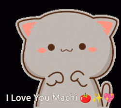 Cute I Love You Machi GIF