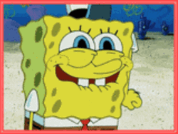 Cute Jiggly Spongebob Waiting GIF