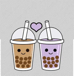 Cute Kawaii Boba Tea GIF